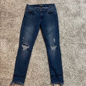 Lucky Brand Distressed Blue Jeans